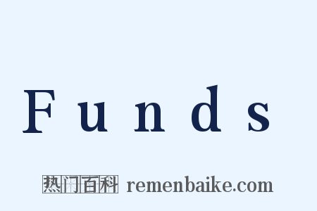 Funds是什么意思的图片